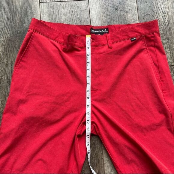 Travis Mathew Beck Shorts Performance Short Red Size 36 - Picture 6 of 8